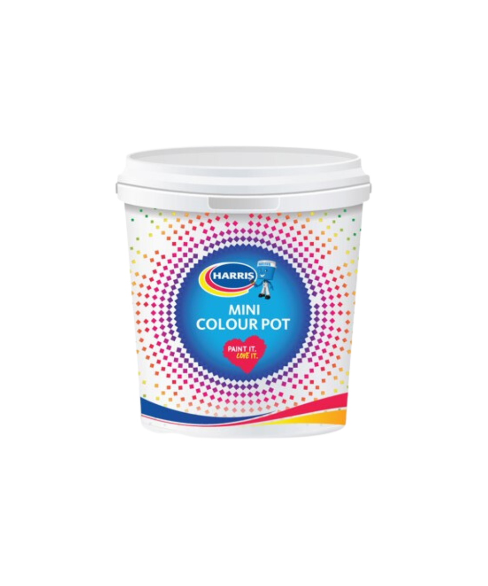 Mini Colour Pots, the perfect size to test your paint colours! Available in online in the Caribbean in Barbados