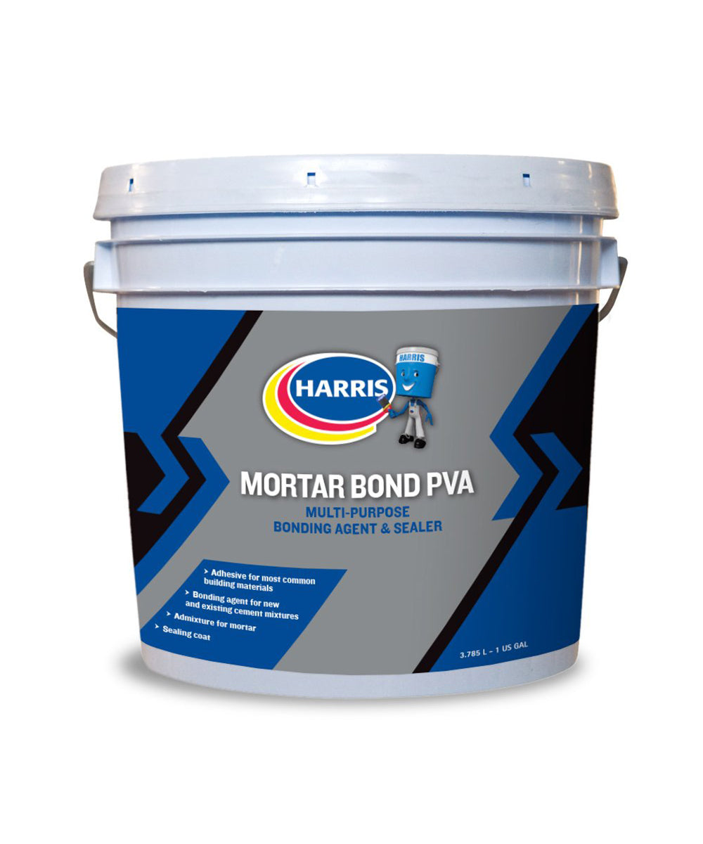  Harris Paints Mortar Bond PVA available to shop online at Harris Colourcentres in Barbados.