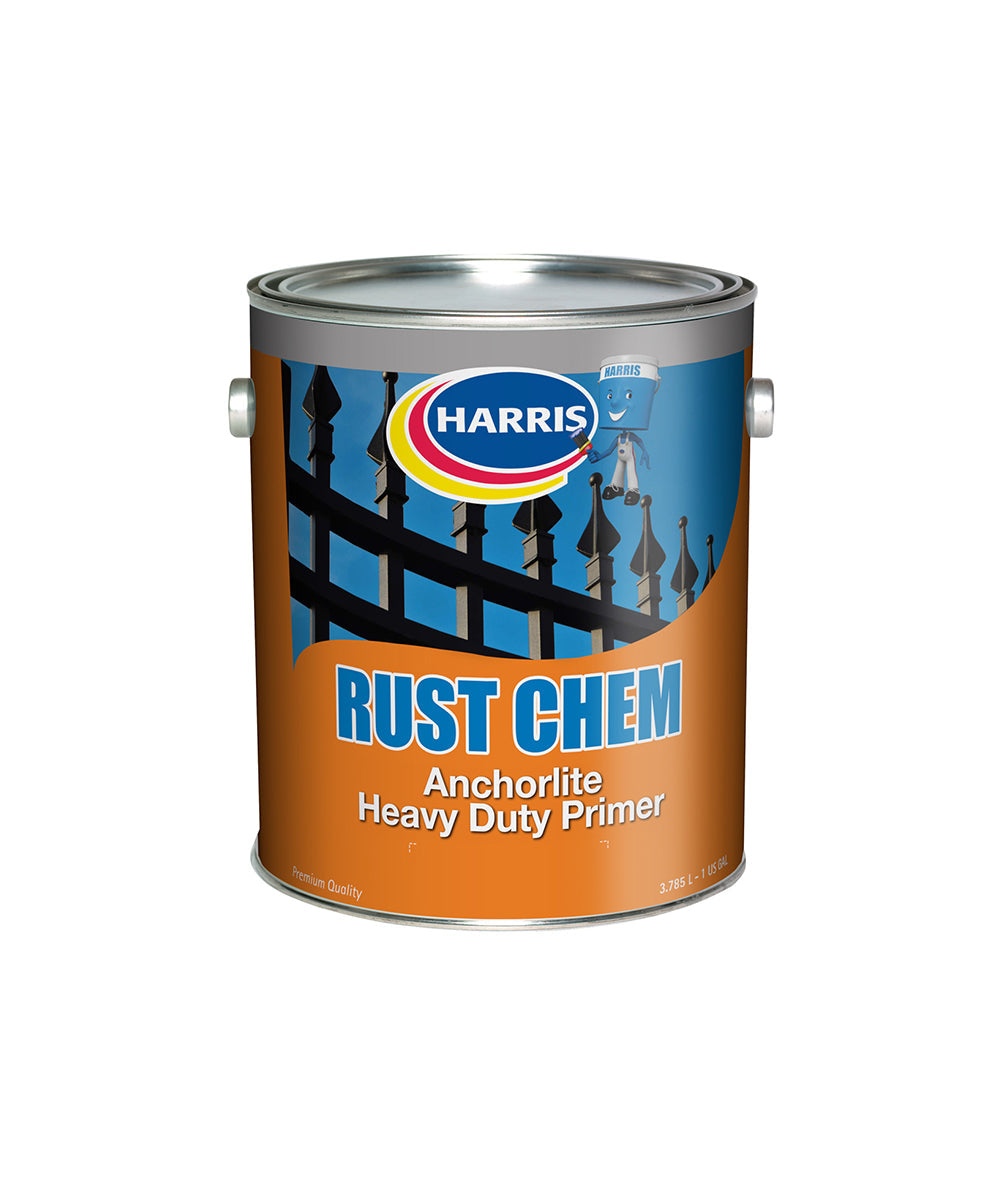 Harris Rust Chem Anchorlite Heavy Duty Primer, available to shop online at Harris Colourcentres in Barbados.