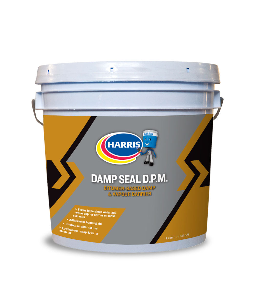 Harris Paints Damp Seal DPM available to shop online at Harris Colourcentres in Barbados.