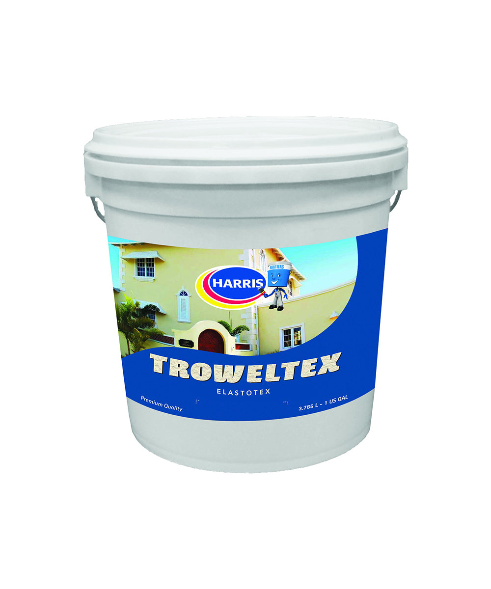 Harris Troweltex Elastotex available to shop online at Harris Colourcentres in Barbados.