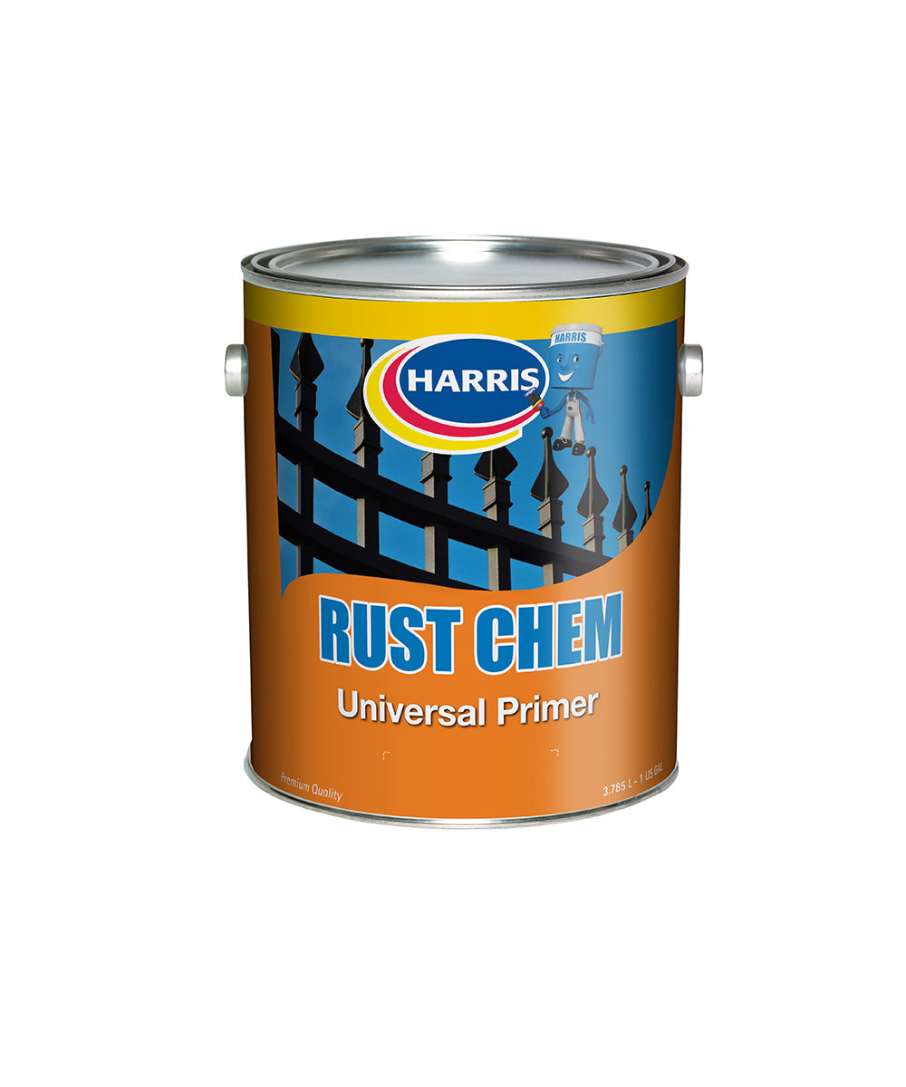 Harris Rust Chem Universal Primer, available to shop online at Harris Colourcentres in Barbados.