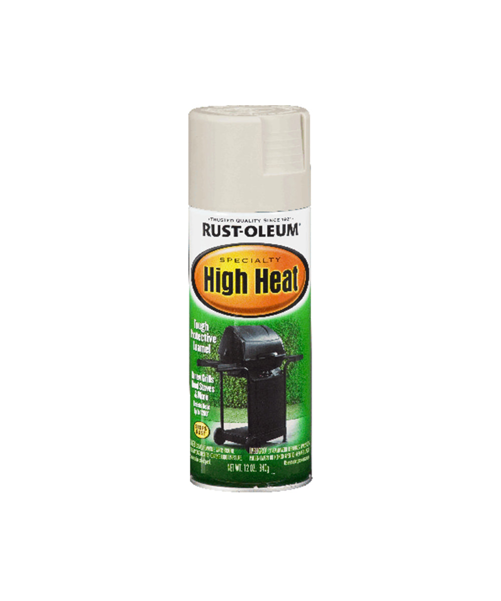 Rust-Oleum Specialty High Heat, available to shop online at Harris Colourcentres in Barbados.